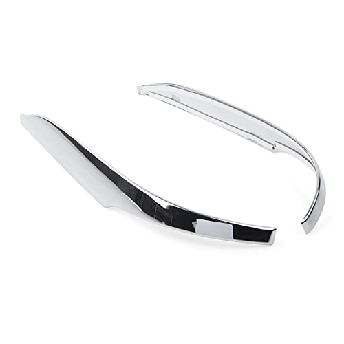 Coques de rétroviseur : style moulage chrome pour route