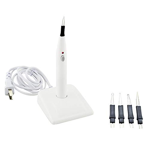 Image of Dent~al Gutta Percha Teeth Gum Cutter Endo Gutta Percha Cutter with 4 Tips 110V