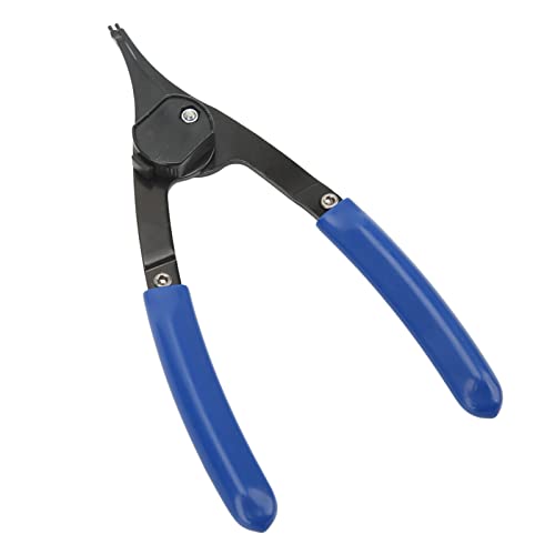 Alicate de Anel Externo Interno - 8 Polegadas, Ajustável, Reto, Ideal para Remover e Instalar Anéis