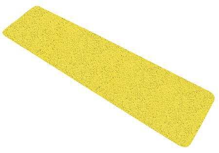 Anti-Slip Tape, Yellow, 6 in x 2 ft., PK10