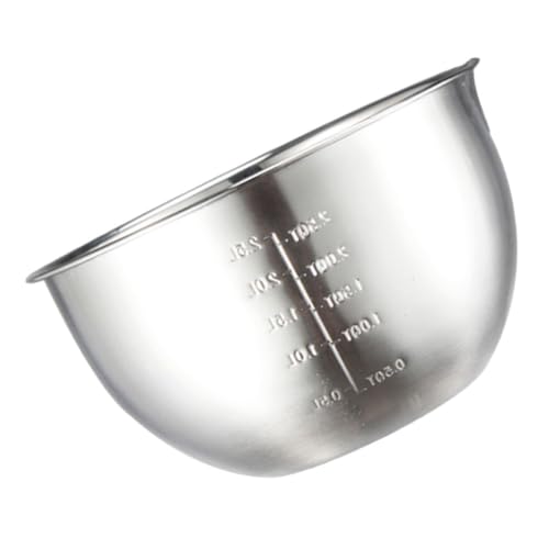 Tazón para mezclar de acero inoxidable 2.5L diámetro 20cm miniatura 1