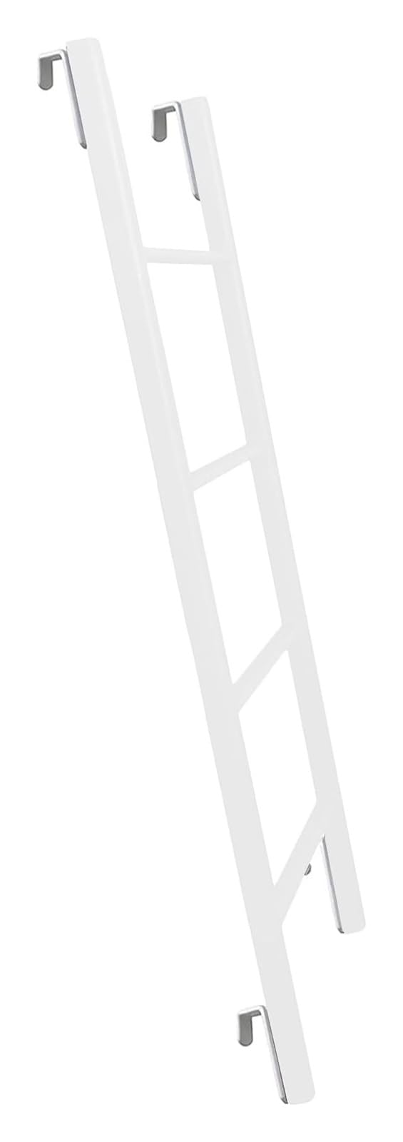 Escalera de metal para litera de ni[tilde]os con ganchos de repuesto modelo Slish