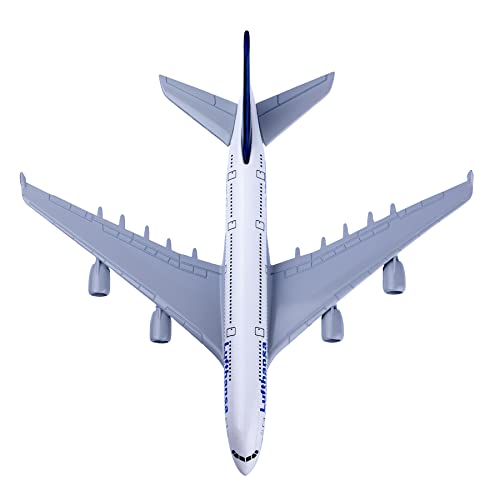Bswath Model Plane 1:400 Lufthansa 380 Model Aircraft Metal Alloy Die-cast Airplanes for Gift and Co
