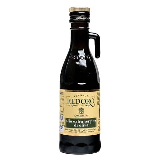 REDORO - Premium Natives Olivenöl extra - Olio extra vergine di oliva 250 ml kaltgepresst aus Italien - Original 100% italiano höchster Qualität - Ideal für die Feinkost Küche (Kaltpressung)