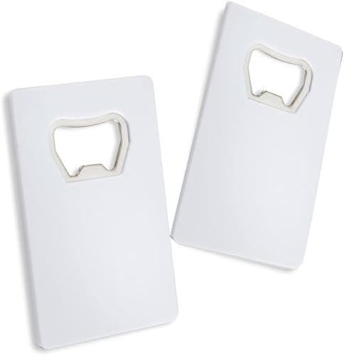 Miniatura 9 de Kate Aspen Abridor de botellas de cerveza con tarjeta de crédito, juego de 12, regalo de fiesta y herramienta de bar, tamaño único, (18079BK-Inner)