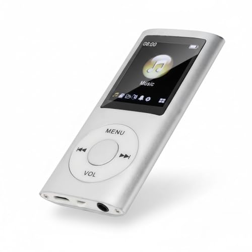 Image of Drumstone 8GB Mini MP3 Player with 2.4 inch Screen, Portable Digital Music Player with TF Card Support, AUX Input, Lightweight MP4 Player for Travel, Gym & Students (15-Year Warranty)