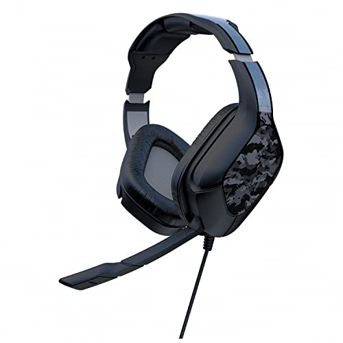 GIOTECK HC-2 Wired Stereo Headset Uni Camo doté d'un arceau ajustable léger