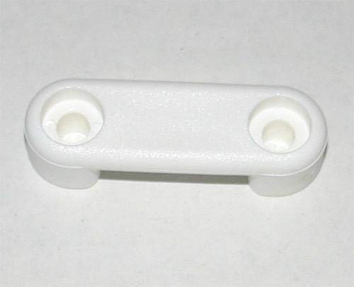 Nautos HPN051 - Flat Saddle - 50MM Webbing - Heavy Duty - Set of 4 Pieces - Black or White (White)