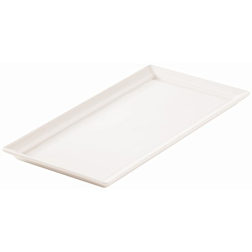 Revol DB424 Time Square Rectangular Trays, 263 mm Height x 130 mm Width, White (Pack of 6)