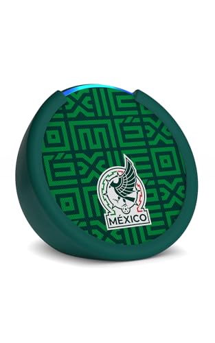 Image of Amazon Echo Pop (newest model) | Officially Licensed Mexico National Soccer Team Limited-Edition (Green)