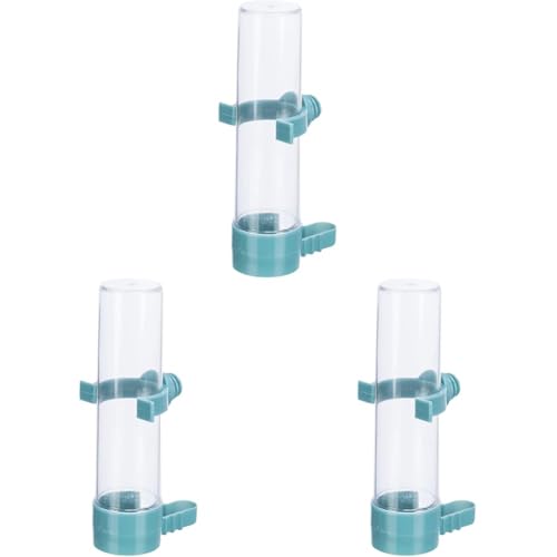 TRIXIE #5410 Futter- und Wasserspender 50ml, farblich Sortiert, zufällige Farbauswahl (Packung mit 3)