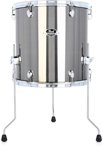 Pearl EXX Export Floor Tom Smokey Chrome with Chrome Hardware 16 x 16 in.