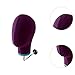 Generic Wall Mount Mannequin Head Wig Holder for Hairpieces Home, Purple