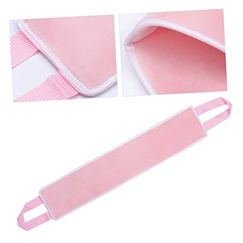Beaupretty Flocagem Costas Luvas Hidratantes Ferramentas Rosa Loção Para Os Pés Bronzeado Falso Luva
