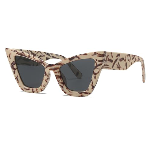 Lunettes de soleil œil de chat MUTYNE pour homme et femme, protection UV400 et style vintage