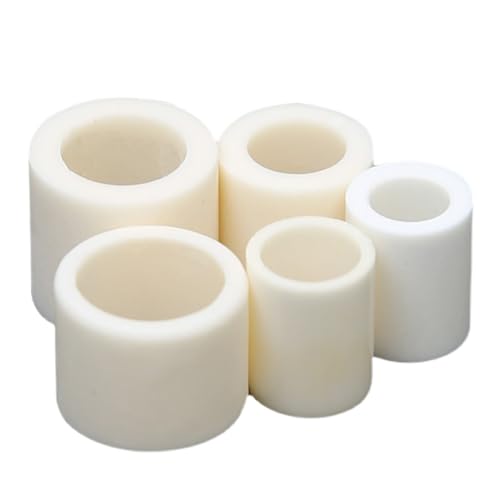10 tubos de cerámica de alúmina y porcelana (1,5 × 2,3 × 1,5 mm - 2,6 × 4 × 10 mm), aptos for elementos calefactores y equipos de laboratorio.(2x4x22mm)