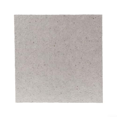 Pumixiy Hoja de mica de repuesto para horno microondas, cubierta de guía de ondas, 12 x 12 cm, compatible con varios modelos, corte para adaptarse a la reparación de electrodomésticos (1 unidad)