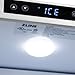 ZLINE 15 in. Touchstone Clear Cube Ice Maker with Drain Pump and Black Matte Door (ICCD-BLM-15)