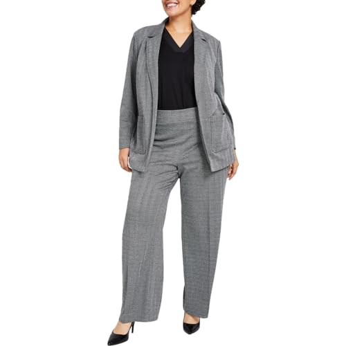 Chaqueta deportiva Mujer Anne Klein de espiga con cuello de muesca
