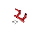 Atomik Alloy Steering Bellcrank Set 1:10 Traxxas Slash 2WD + Other Models - Red