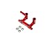 Atomik RC Alloy Steering Bellcrank Set, Red fits the Traxxas 1/10 Slash and Other Traxxas Models - Replaces Traxxas Part 3743