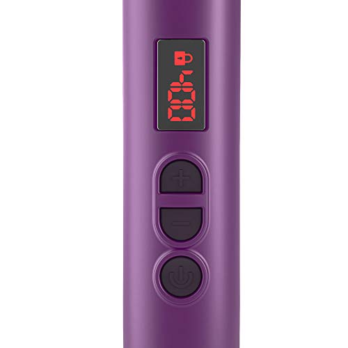 Berta 3In1 Hair Brush Iron Professional Hair Curling Iron&Hair Straightener&Hair Curler Brush Ceramic Hot Brush, Negative Ionic Dual Voltage For Travel #TOP3