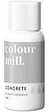 Colour Mill Oil-Based Food Coloring, 20 Milliliters Concrete
