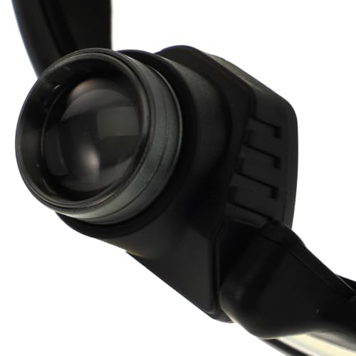 Linterna frontal portátil de alta potencia con batería recargable incorporada 7