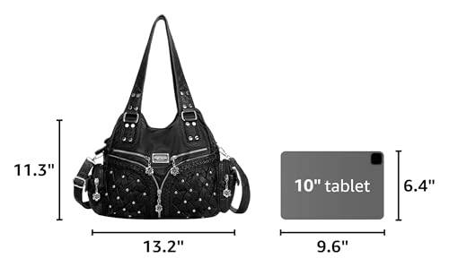 Bolso grande tipo hobo para mujer miniatura 3