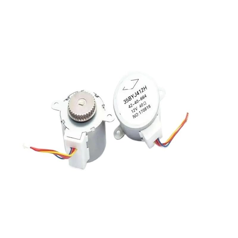 Motor paso a paso 35BYJ412H DC 12V con polea síncrona RUAJOGYNVM
