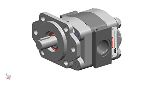 Image of Bi-Rotational Hydraulic Pump Motor BGM20A846JEAF12-43 for Trucks Similar to Parker P20 Dowel Construction Type Replacement PK1-11-09-BSBB PK11-9BSBB MK20B-11-E-O-X WAK20B11KOX