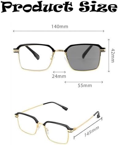 German Smart Zoom Reading Glasses Distance&near Progressive Multi-focus, Mens Smart Autofocus Glasses Self Adjusting- (2 Pcs Mix) — view 6