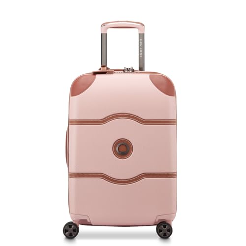 DELSEY PARIS Chatelet Air 2.0, 20 Inch Carry-On Plus Luggage, Blush Pink | Carry On Suitcase...