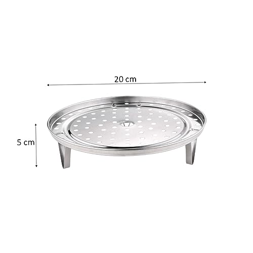 Cabilock suporte para cremalheira de vapor de metal prato de vapor cremalheira fumegante cremalheira