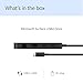 Microsoft Surface USB4 Dock – Gigabit Ethernet, USB C to 2xUSB-C/1xUSB-A/HDMI (65W Power Delivery) - Black