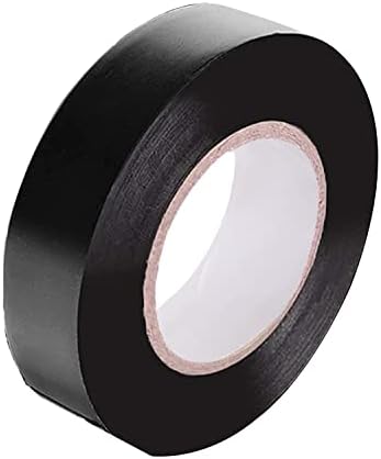 PandaFix Black Electrical Tape 1 Pc  19 mm x 20 m Vinyl PVC Insulation Tape Electrical, Strong Adhesive, Waterproof Electric Tape for Masking, Insulating and Repairing Broken Wires, DIY Projects