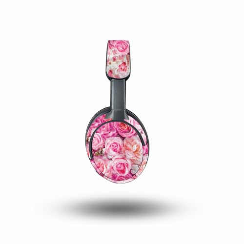 Image of MightySkins Carbon Fiber Skin Compatible with Bose QuietComfort Ultra - Bed of Roses | Protective, Durable Textured Carbon Fiber Finish | Easy to Apply