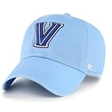 Villanova Wildcats Clean Up Adjustable Hat - Light Blue