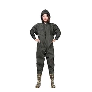 Vissen Borst steltlopers Nylon Borst steltlopers Vissen steltlopers voor mannen met laarzen Gebruik voor vliegvissen 100% waterdicht Zwart Jacht Bootfoot Waterdicht