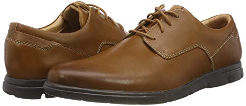 Image of Clarks Men's Derby Lace-Up, Brown Tan Tan, 10 UK
