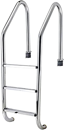 Escalera para piscina de acero inoxidable 3 peldaños CGF miniatura 1