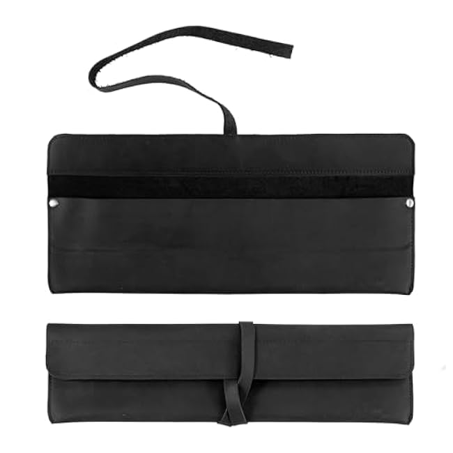 Leather Chef Knife Sheath,Single Chef Knife Case Bag Roll for Traval,Sheaths for Chef's Kitchen knives,Tool Organizer Pouch Culinary Accessories Cooking Tools Roll,Gifts for Men