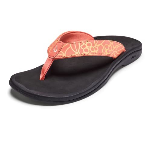Image of OLUKAI Ohana Women's Sandals, Water Resistant Flip Flops with Arch Support, Lightweight Comfort for Beach & Travel, Enhanced Traction for Wet Surfaces
