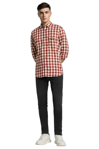 Image of Peter England Men's Cotton Regular Fit Shirt