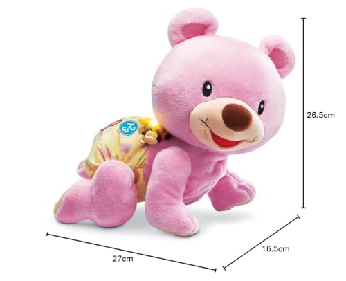 VTech Ourson 1 2 3 suis Moi Ours en Peluche Qui Marche à 4 Pattes Motricité Bébé Jouet Interactif et Musical Cadeau Bébé Dès Contenu en Français - vue 5