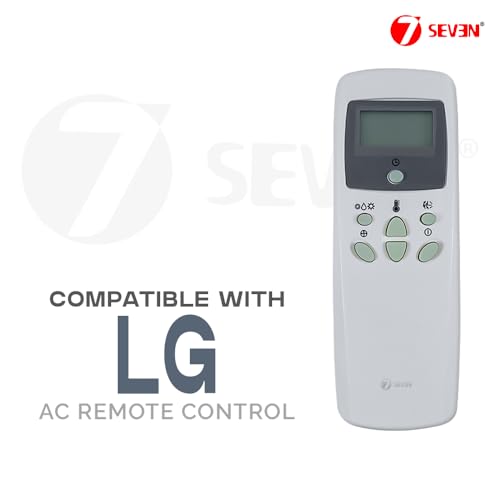 Image of 7SEVEN Compatible with Lg Ac Remote 6711A20016Q Original Part Number Model 10 Suitable Only When Existing Genuine Remote Match Exactly Key by Key Function