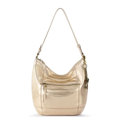 Image of The Sak Sequoia Hobo Bag - Premium Large Leather Women's Handbag for Everyday & Travel - Durable Purse With Zipper Pocket