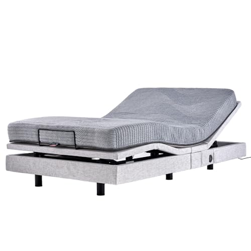 [シモンズ]電動リクライニングシングルベッド シムレスト シングルレギュラー/AB22RD1 グレー色