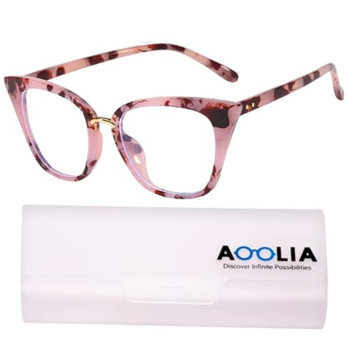 Image of Cat Eye Blue Light Blocking Glasses for Women Men, Anti-fatigue Anti UV Ray Computer Gaming Glasses