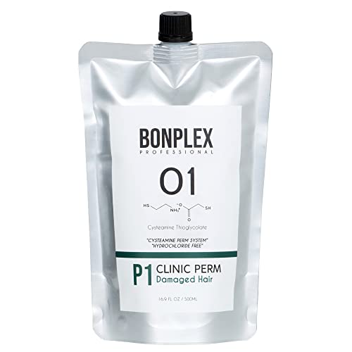 BONPLEX Clinic Perm for Damaged | Color Treated | Chemically Treated | Thin or Delicate Hair |